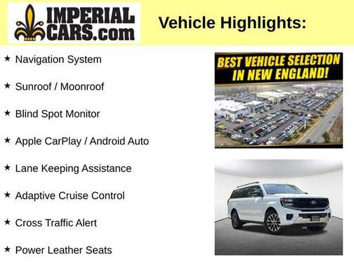 Oxford White 2025 Ford Expedition Max Platinum