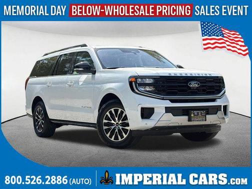 Oxford White 2025 Ford Expedition Max Platinum