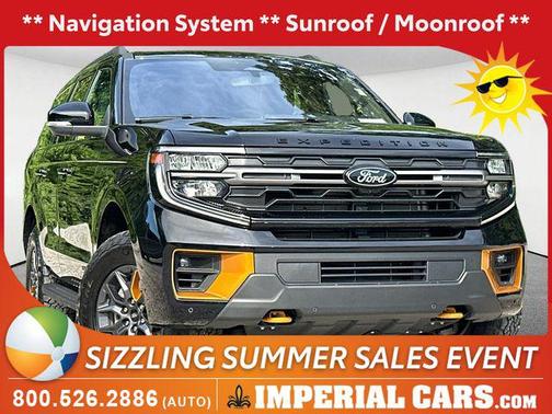 Black Metallic 2025 Ford Expedition Tremor