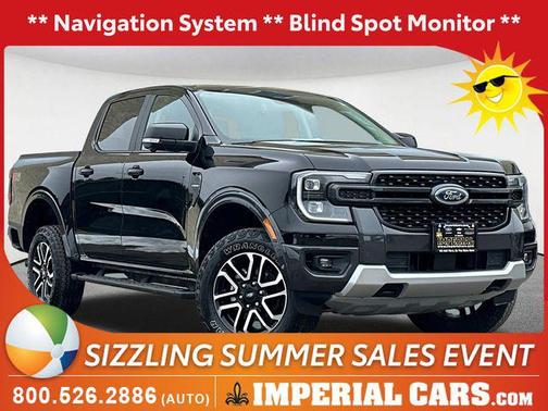 Shadow Black 2024 Ford Ranger LARIAT