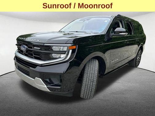 Agate Black Metallic 2025 Ford Expedition Max Platinum