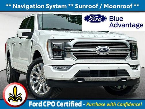 Star White Metallic Tri-Coat 2023 Ford F-150 Limited