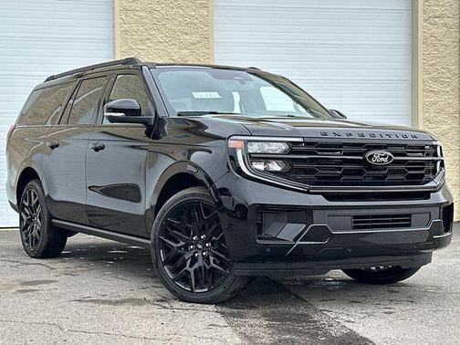 Agate Black Metallic 2026 Ford Expedition Max Platinum