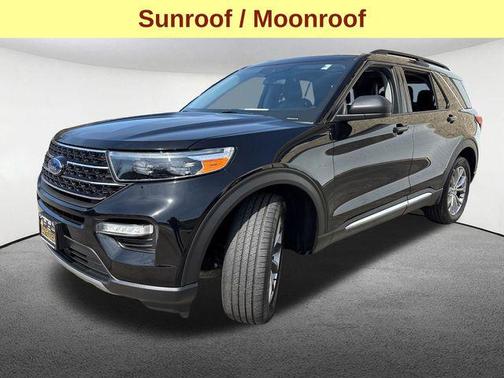 Agate Black Metallic 2021 Ford Explorer XLT