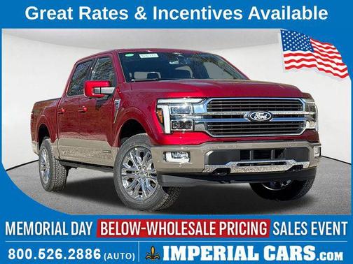 Ruby Red Metallic Tinted Clearcoat 2026 Ford F-150 King Ranch