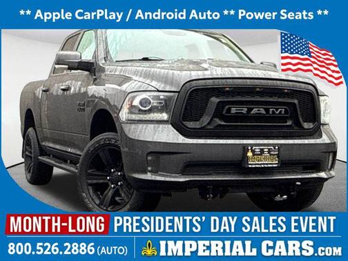 2018 RAM 1500 Night Crew Cab 4x4 5'7' Box