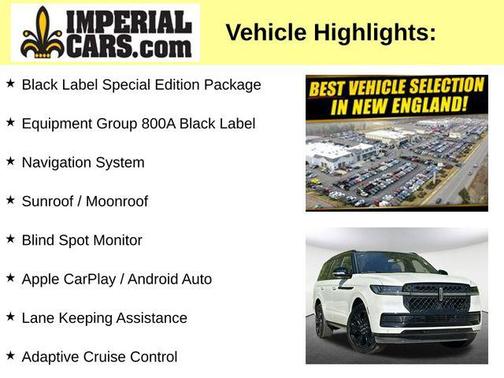 Crystal White Metallic CC 2025 Lincoln Navigator Black Label