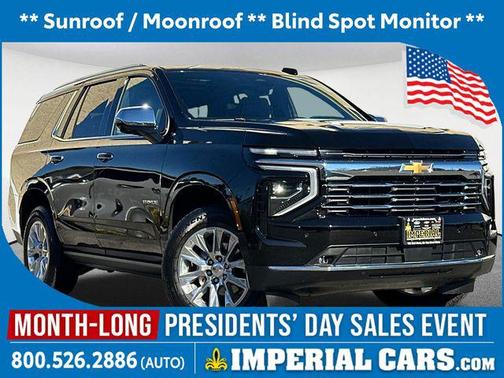 Black 2025 Chevrolet Tahoe Premier SUV