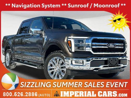Darkened Bronze Metallic 2024 Ford F-150 Lariat