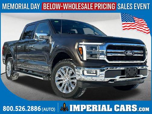 Darkened Bronze Metallic 2024 Ford F-150 Lariat