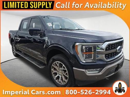 Antimatter Blue Metallic 2023 Ford F-150 King Ranch