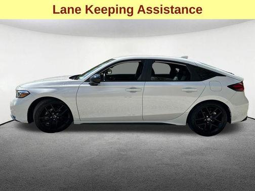 Platinum White Pearl 2025 Honda Civic Sport