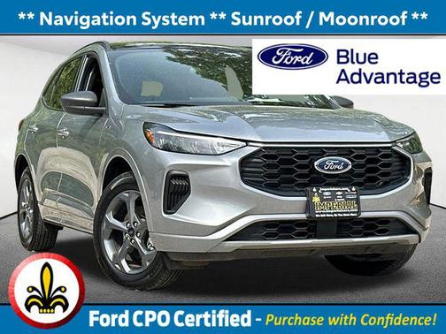 Iconic Silver Metallic 2024 Ford Escape ST-Line
