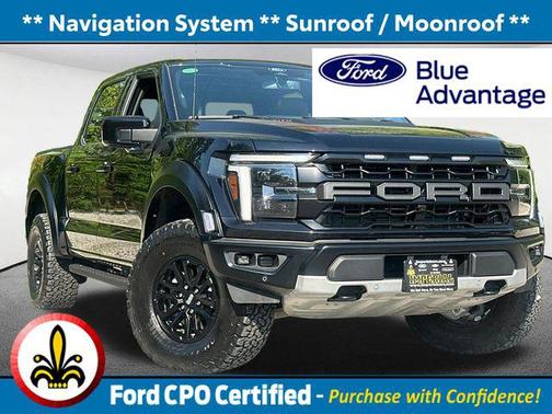 Agate Black Metallic 2025 Ford F-150 Raptor