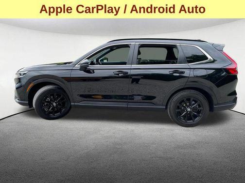 Crystal Black Pearl 2025 Honda CR-V Hybrid Sport AWD