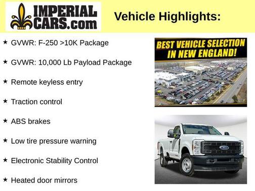 Oxford White 2025 Ford F-250 XL