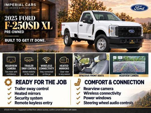 Oxford White 2025 Ford F-250 XL