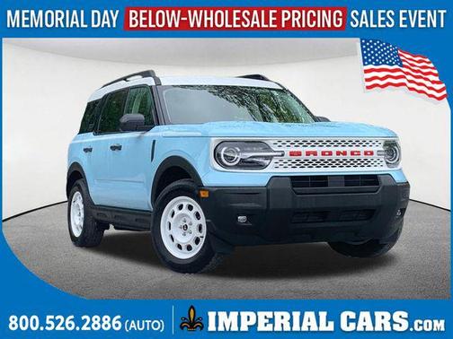 Robins Egg Blue 2025 Ford Bronco Sport Heritage