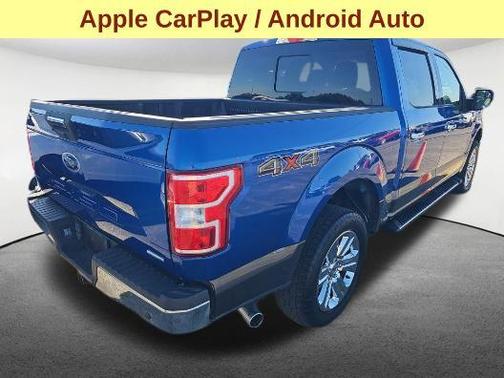 Blue 2018 Ford F-150 XLT