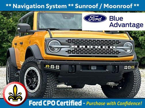 Cyber Orange Metallic Tricoat 2021 Ford Bronco Badlands