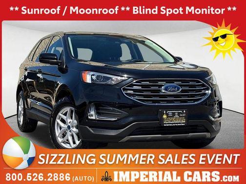 Agate Black Metallic 2022 Ford Edge SEL