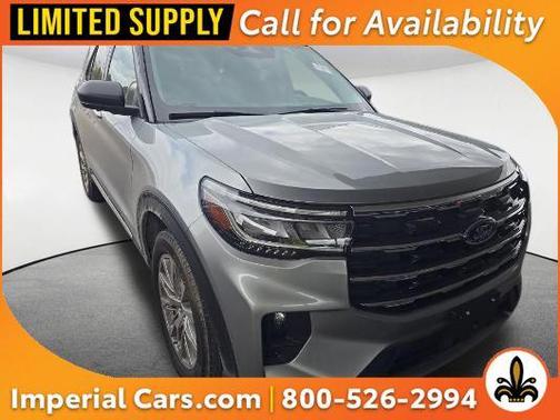 Iconic Silver Metallic 2025 Ford Explorer Active