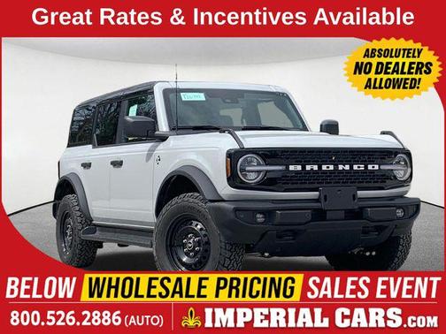 Avalanche Gray 2026 Ford Bronco Outer Banks