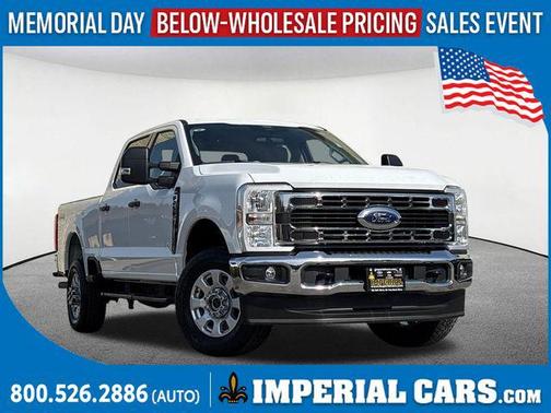 Star White Metallic Tri-Coat 2024 Ford F-250 XLT
