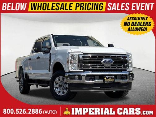Star White Metallic Tri-Coat 2024 Ford F-250 XLT