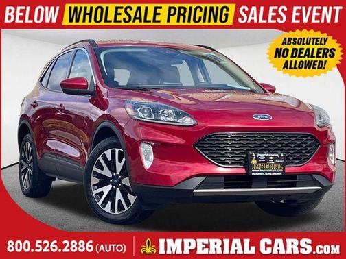 Rapid Red Metallic Tinted Clearcoat 2020 Ford Escape SEL