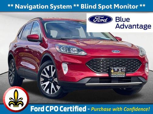 Rapid Red Metallic Tinted Clearcoat 2020 Ford Escape SEL