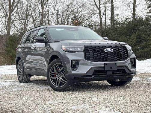 Carbonized Gray Metallic 2026 Ford Explorer ST-Line
