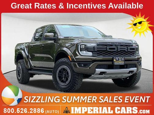 Shelter Green Metallic 2026 Ford Ranger Raptor