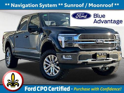 Agate Black Metallic 2025 Ford F-150 King Ranch