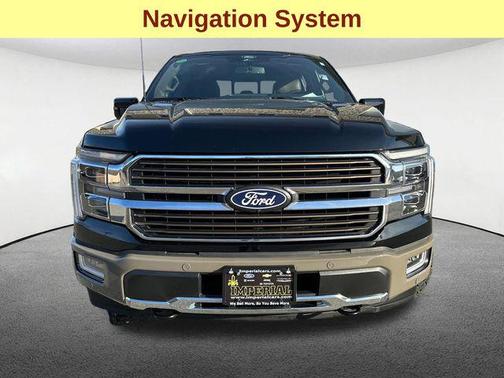 Agate Black Metallic 2025 Ford F-150 King Ranch
