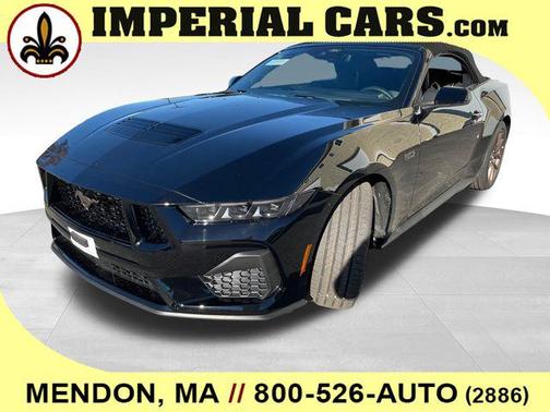 Shadow Black 2025 Ford Mustang GT Premium