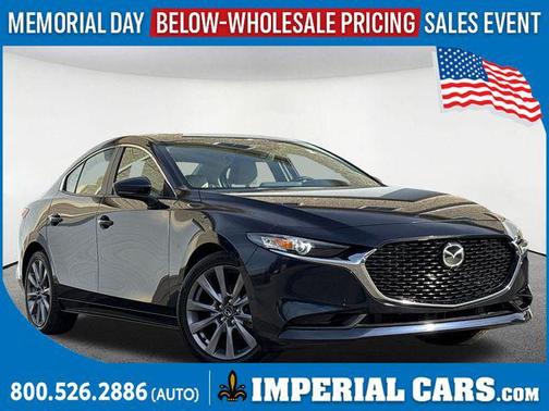 Deep Crystal Blue Mica 2024 Mazda Mazda3 FWD w/Preferred Package
