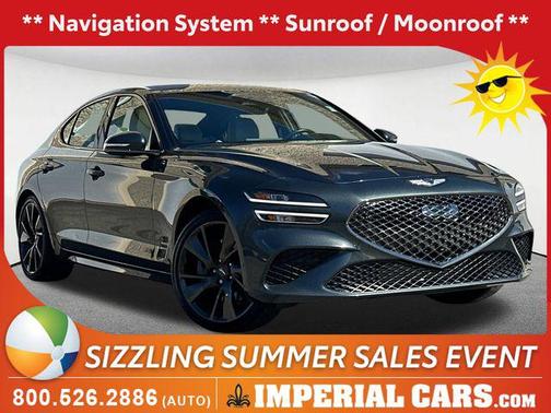 Hallasan Green 2023 Genesis G70 3.3T AWD