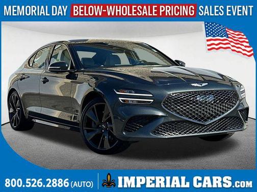 Hallasan Green 2023 Genesis G70 3.3T AWD
