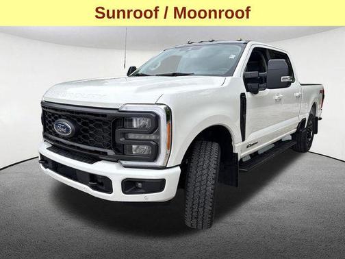 Star White Metallic Tri-Coat 2023 Ford F-250 Lariat