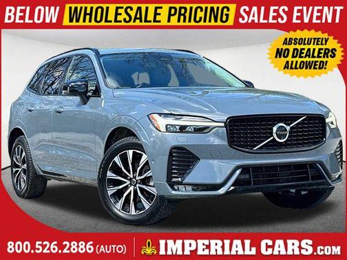 Silver Dawn Metallic 2024 Volvo XC60 B5 Plus Dark Theme