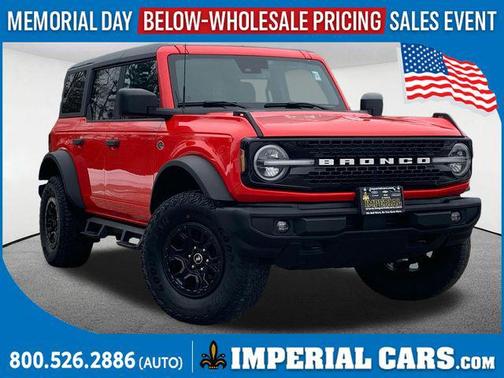 Race Red 2022 Ford Bronco Wildtrak