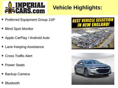 Sterling Gray Metallic 2024 Chevrolet Malibu FWD RS