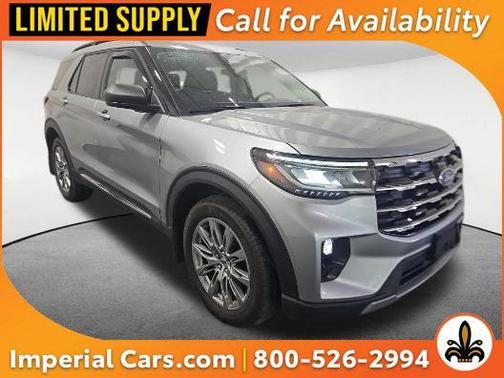 Iconic Silver Metallic 2025 Ford Explorer Active