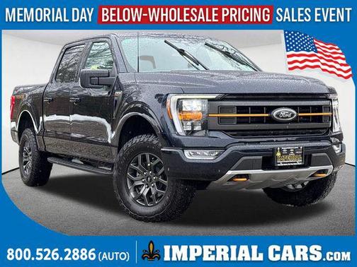 Antimatter Blue Metallic 2023 Ford F-150 Tremor