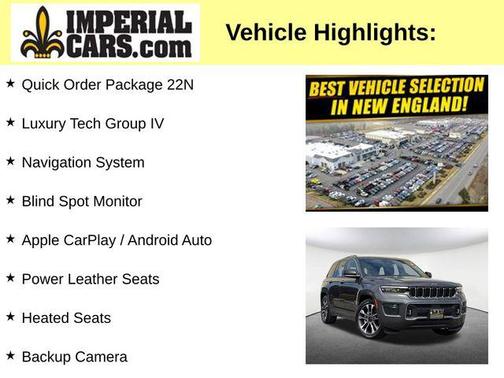 Baltic Gray Metallic Clearcoat 2022 Jeep Grand Cherokee Overland
