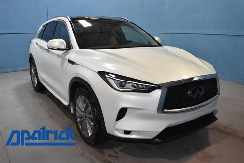 Radiant White 2023 INFINITI QX50 LUXE