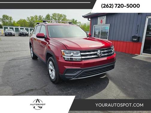 Fortana Red Metallic 2018 Volkswagen Atlas 3.6L S