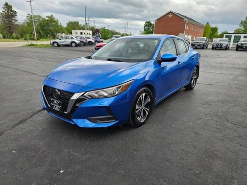 Electric Blue Metallic 2022 Nissan Sentra SV