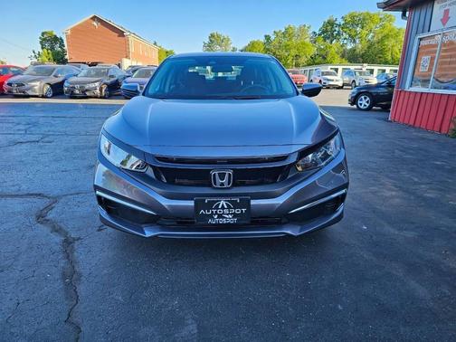 Modern Steel Metallic 2021 Honda Civic LX
